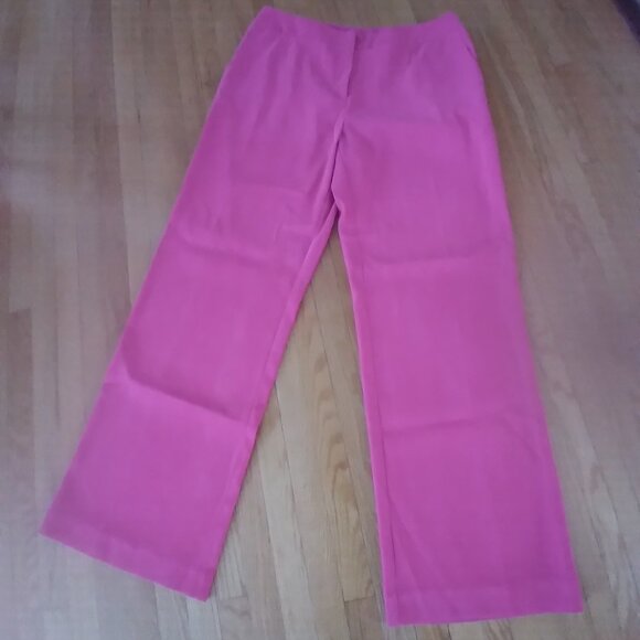 Elegant pink pants, Made by C.L.O.T.H.E.S., Size - 12 - Picture 1 of 5